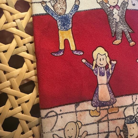 Save the Children 100% Silk, Made in USA Ties X 2. Designed by Children. READ - Picture 9 of 10